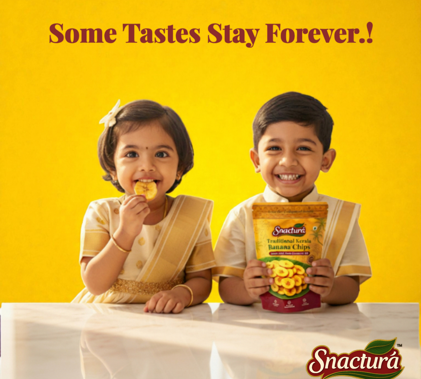 Traditional Kerala Banana Chips Combo Pack 100x4.(400g)