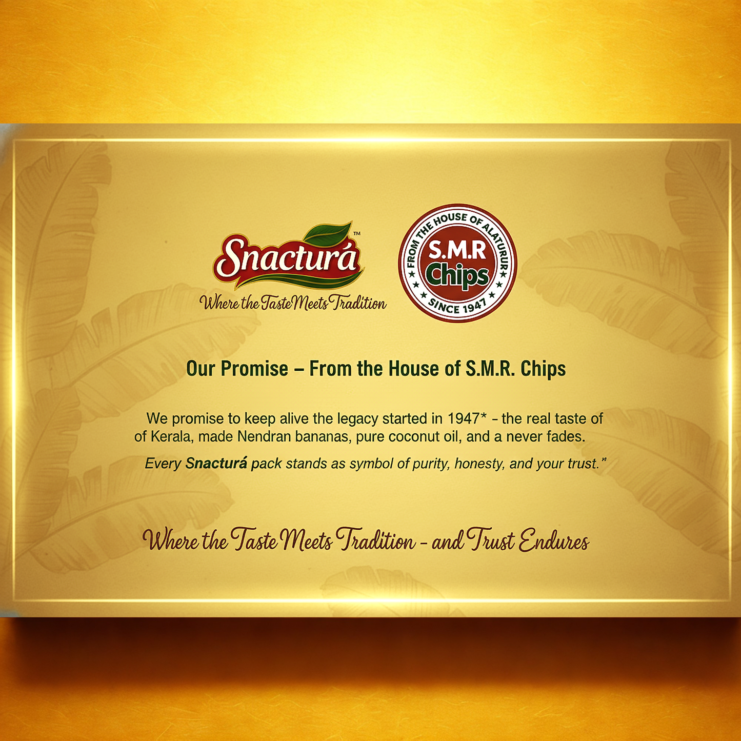 Traditional Kerala Banana Chips Combo Pack 100x3.(300g)